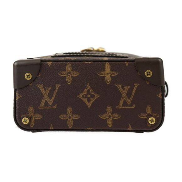 Louis Vuitton Malle Trunk Brown Leather Handbag (Pre-Owned) - Picture 3 of 9